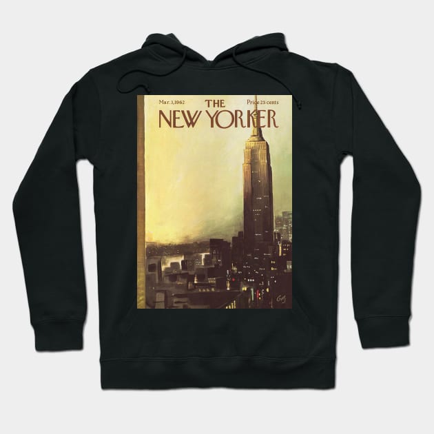 THE NEW YORKER COVER - MARCH 3RD, 1962 Hoodie by amberturneria